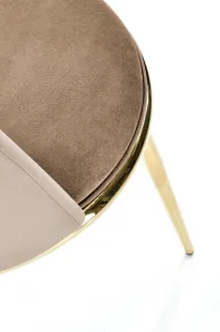 HALMAR Designová židle GLAMOUR K460 béžová