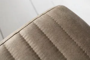 Jedálenská stolička 2 ks TRITON Dekorhome Sivohnedá taupe