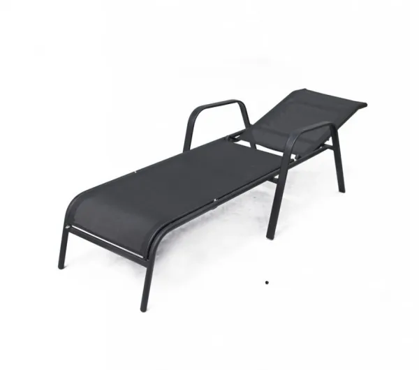Záhradné ležadlo ZWC-52 Čierna