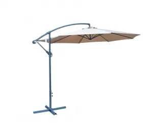 ArtRoja Záhradný slnečník kovový 8080 | béžová 350 cm