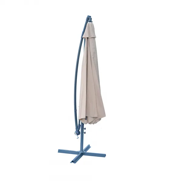 ArtRoja Záhradný slnečník kovový 8080 | béžová 350 cm