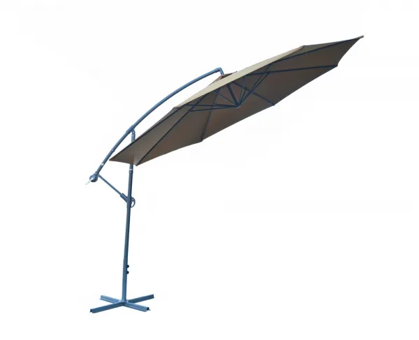 ArtRoja Záhradný slnečník kovový 8080 | béžová 350 cm