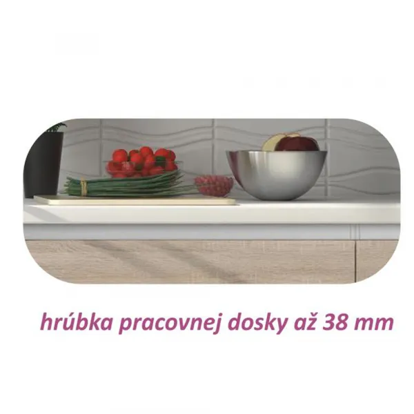 Spodná skrinka LINE D803 Tempo Kondela Dub sonoma