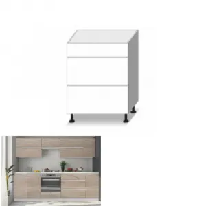 Spodná skrinka LINE D60 Tempo Kondela Dub sonoma