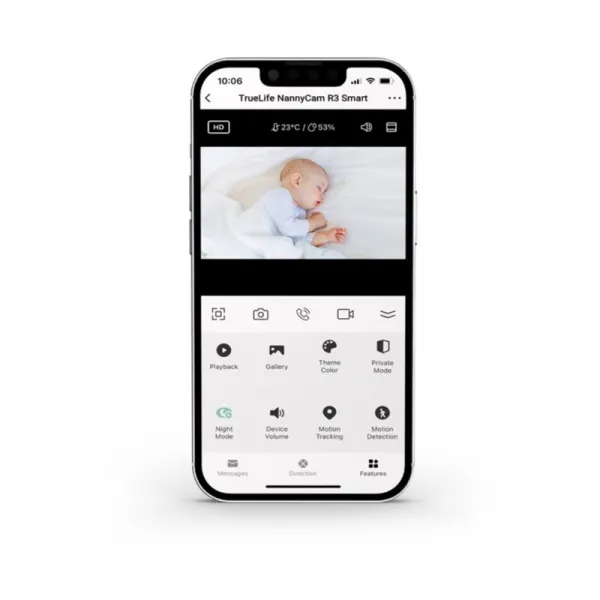 TrueLife NannyCam R3 Smart detská pestúnka