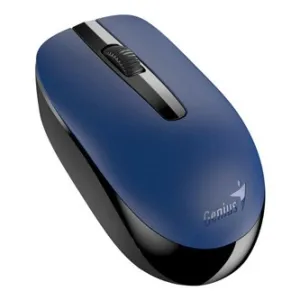 Genius Myš NX-7007, 1200DPI, 2.4 [GHz], optická, 3tl., bezdrátová USB, černo-modrá, AA