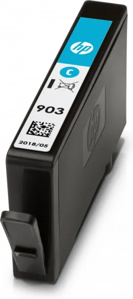 Hewlett-Packard HP originál ink T6L87AE, HP 903, cyan, 315str., 4ml T6L87AE#BGY