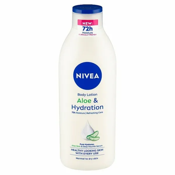 Nivea Aloe & Hydration ľahké telové mlieko 400 ml