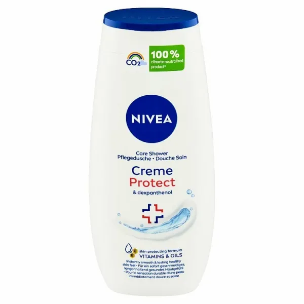 Nivea Creme Protect upokojujúci sprchový gél 250 ml