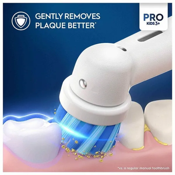 Oral B PRO Kids 3+ náhradné hlavice na zubnú kefku pre deti Spiderman 2 ks