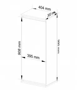 Ak furniture Závesná skrinka Star 40 cm venge