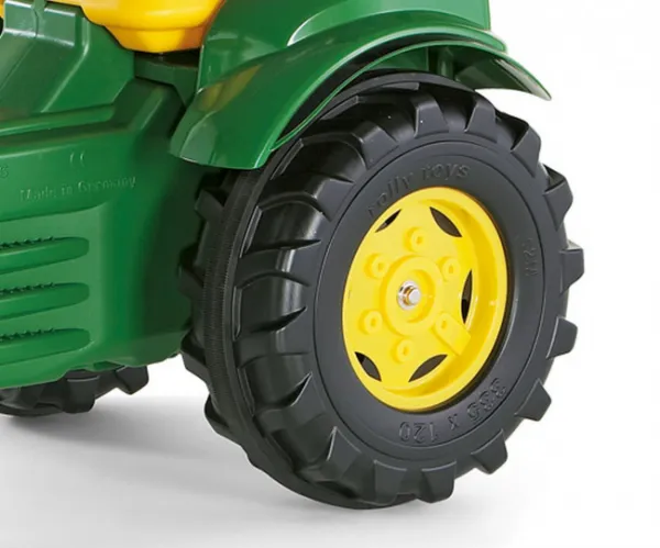 MILLY MALLY Šliapací traktor nakladač Rolly Toys John Deere Farmtrac zelený