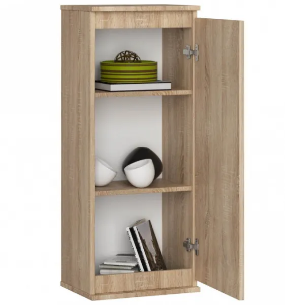 Ak furniture Závesná vitrína Star 40 cm dub sonoma