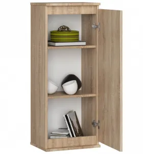 Ak furniture Závesná vitrína Star 40 cm dub sonoma