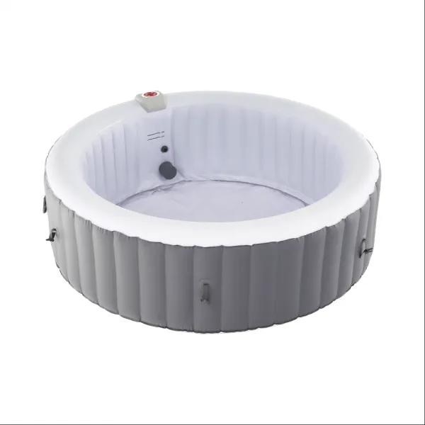 Nafukovacia vírivka, sivá/biela, 4-6 os, 1000 l, KAMINO NEW TYP 2
