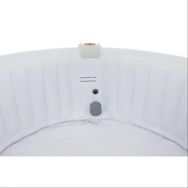 Nafukovacia vírivka, sivá/biela, 4-6 os, 1000 l, KAMINO NEW TYP 2
