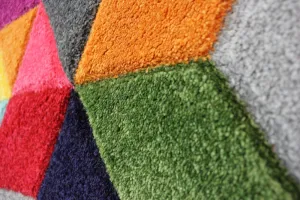 Flair Rugs koberce Kusový koberec Spectrum Dynamic Multi kruh - 160x160 (priemer) kruh cm