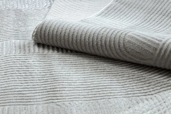 Koberec BALANCE 9086 geometrický / glamour, sivý