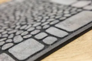 Protišmyková rohožka Croix Grey Bricks