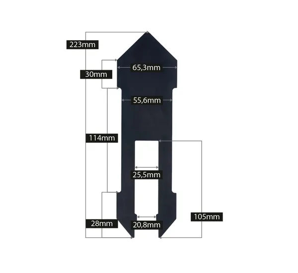 REDATS List pre vedenia čeľustí M221-3D1, M201, M211, M250