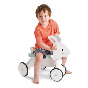 Tender Leaf - Detské drevené odrážadlo - králik