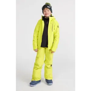 O'Neill HAMMER Chlapčenská snowboardová/lyžiarska bunda, reflexný neón, veľkosť