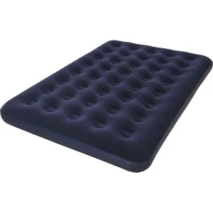 Bestway DOUBLE FLOCKED Nafukovací matrac, modrá, veľkosť
