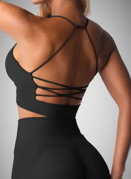Legínovo Push-up top black Royal Veľkosť: M