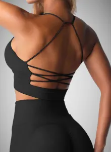 Legínovo Push-up top black Royal Veľkosť: M