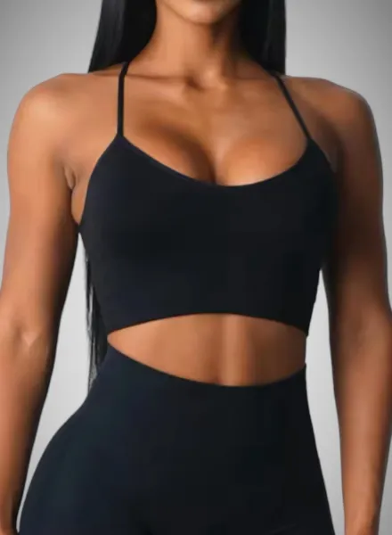 Legínovo Push-up top black Royal Veľkosť: M