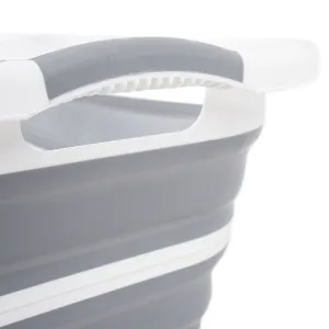 4Home Skladací silikónový kôš na bielizeň Clean
