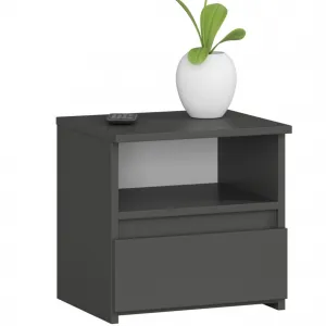 Ak furniture Noční stolek CL1 40 cm grafitově šedý