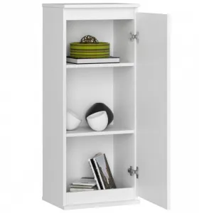 Ak furniture Závesná vitrína Star 40 cm biela