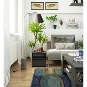 Ak furniture Noční stolek CL1 40 cm grafitově šedý