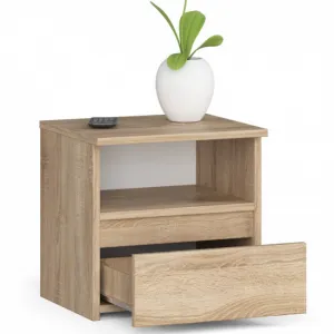 Ak furniture Noční stolek CL1 40 cm dub sonoma