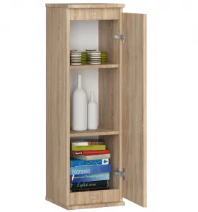 Ak furniture Závesná vitrína Star 30 cm dub sonoma