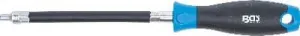 BGS Technics Ohybný skrutkovač s oblou rukoväťou, E-profil E4 , dĺžke čepele 150 mm