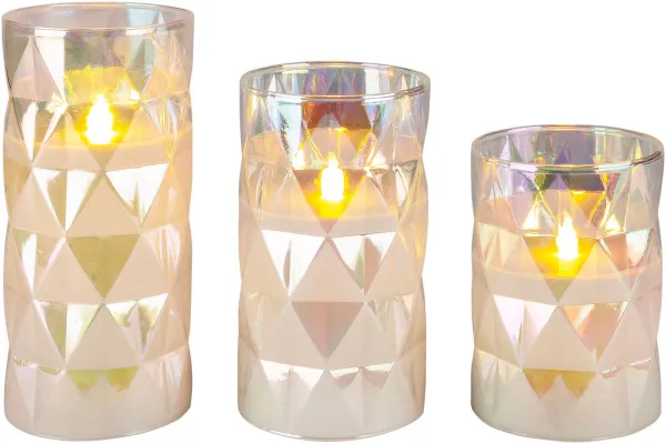 Weltbild LED svíčky ve skle Diamond