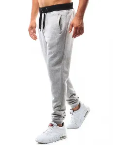 Trendy pánske tepláky v šedom prevedení