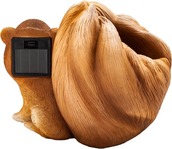 Solárna dekorácia Veverička Elvíra