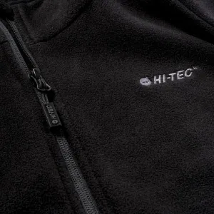 Hi-Tec DILASO Pánska microflísová mikina, čierna, veľkosť
