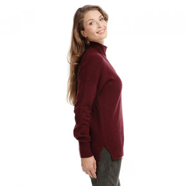 Bushman sveter Brigid burgundy XXXL