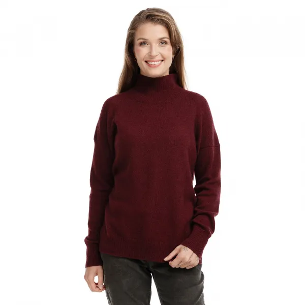 Bushman sveter Brigid burgundy XXXL