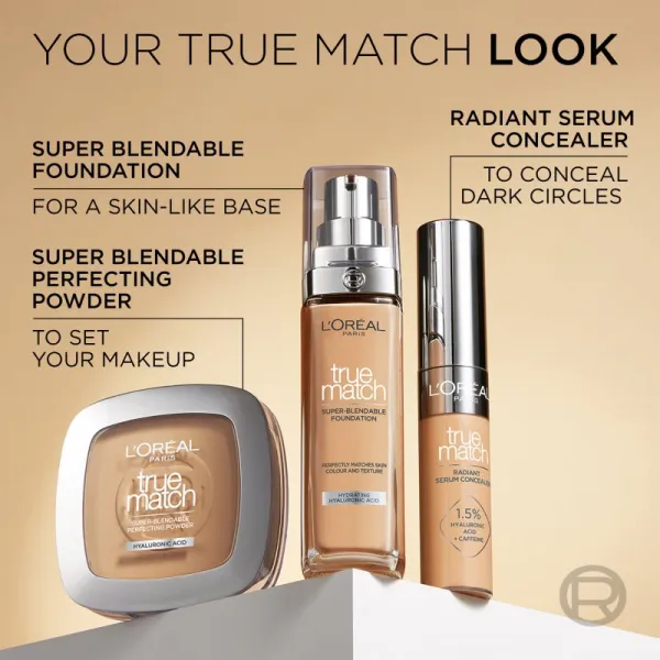 L’Oréal Paris True Match tekutý make-up odtieň 1D1W 30 ml