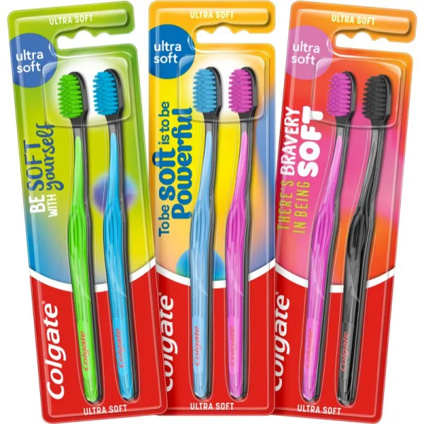 Colgate Duopack zubná kefka ultra soft 2 ks