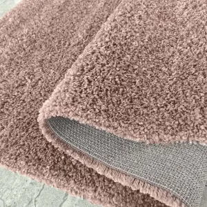 ModernýshaggykoberecvstaroružovejfarbeŠírka:80cm|Dĺžka:150cm67966_123458