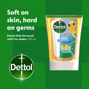 Dettol Soft on Skin Kids Fun Maker náplň do bezdotykového dávkovača mydla 250 ml