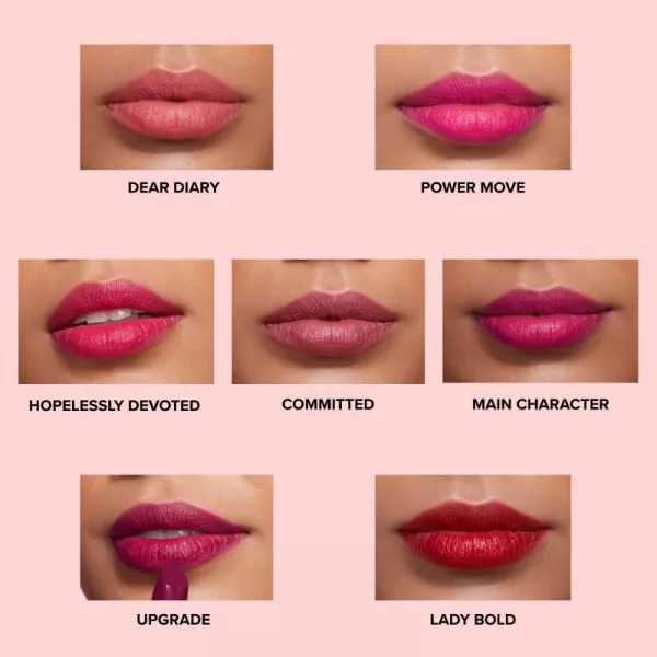 Too Faced Lady Bold Cream Lipstick krémový rúž pre dlhotrvajúci efekt odtieň Lady Bold 3.3 g