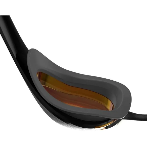 Speedo fastskin pure focus mirror čierno/oranžová