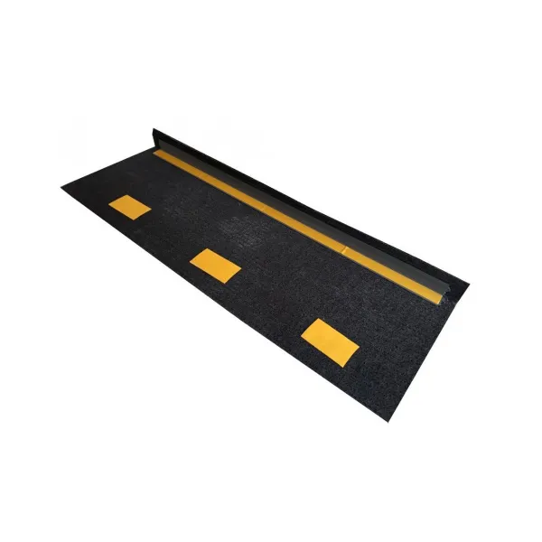 Vopi koberce Nášľapy na schody Quick step šedý obdĺžnik, samolepiaci - 24x65 obdĺžnik (rozmer vrátane ohybu)